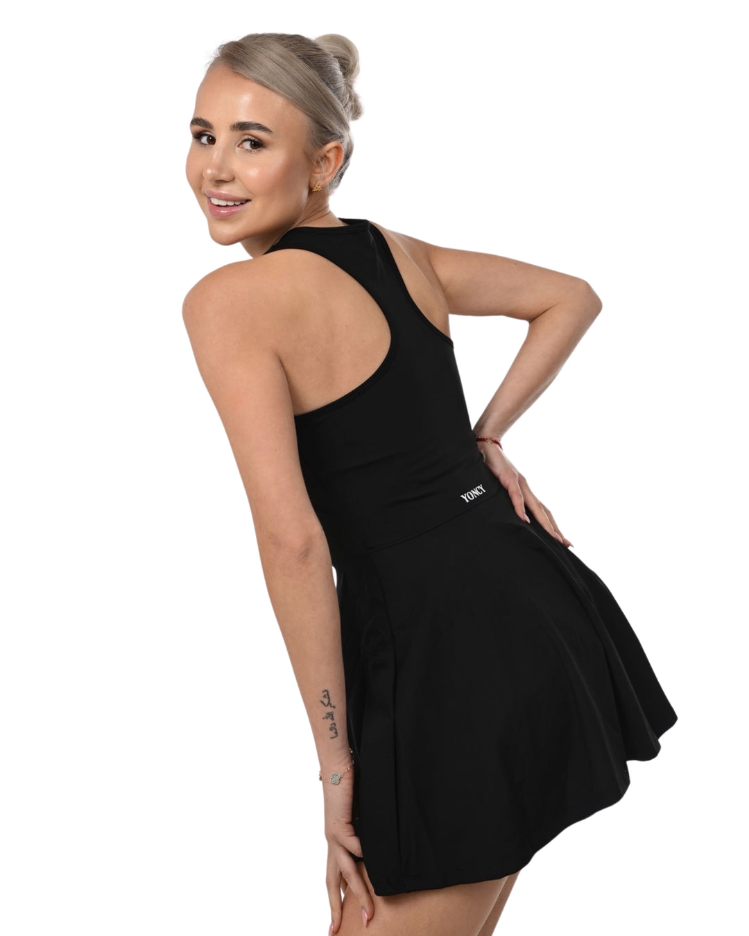 CloudFit Dress IN BLACK
