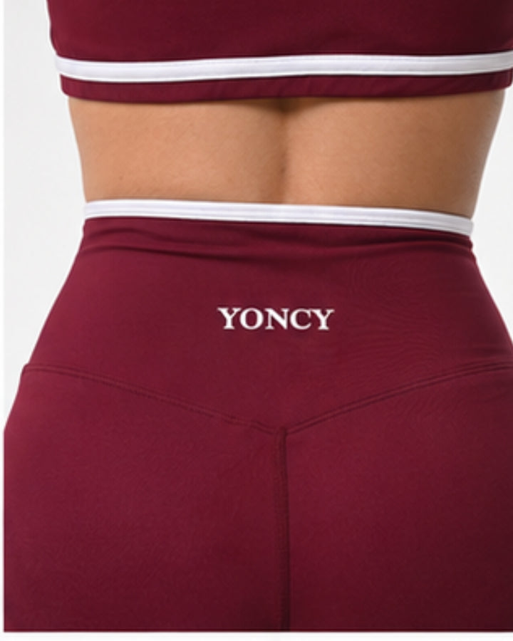 SoftMotion Biker Set – Burgundy