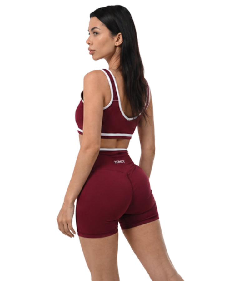 SoftMotion Biker Set – Burgundy