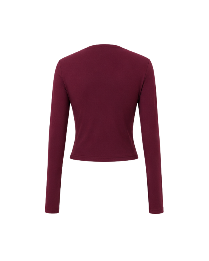 Burgundy Wrap Lounge Set