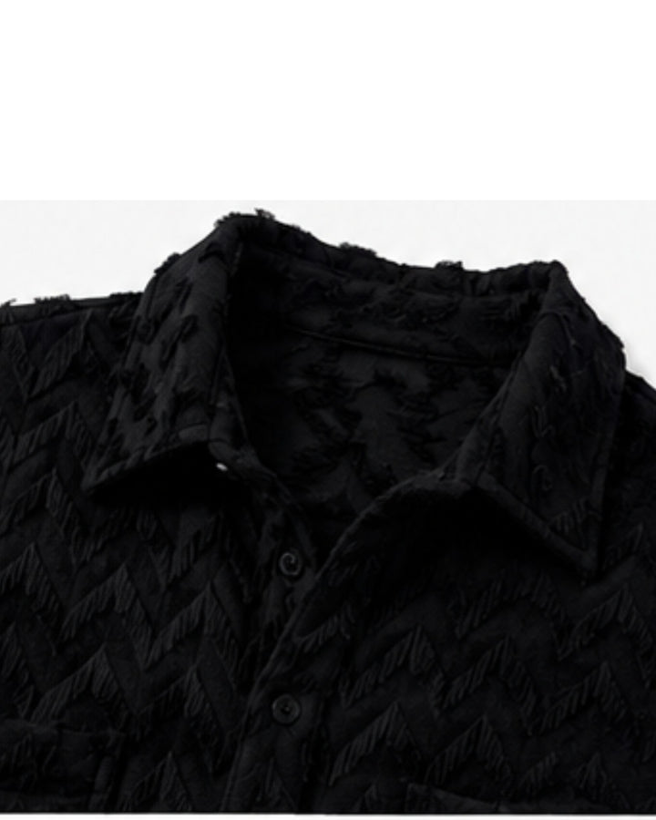 Noir Textured Co-Ord Set