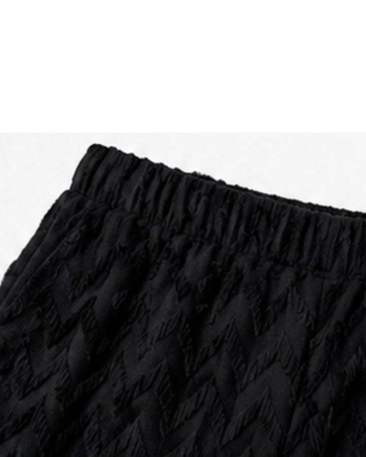 Noir Textured Co-Ord Set