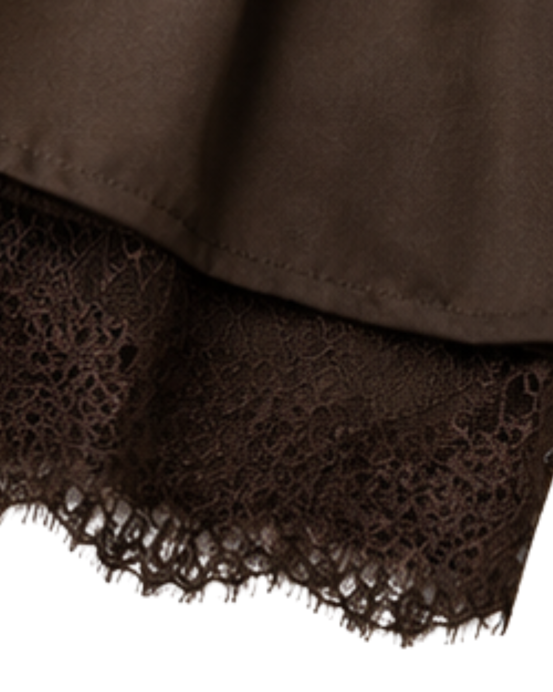 Rosalie Lace Corset Playsuit – BROWN