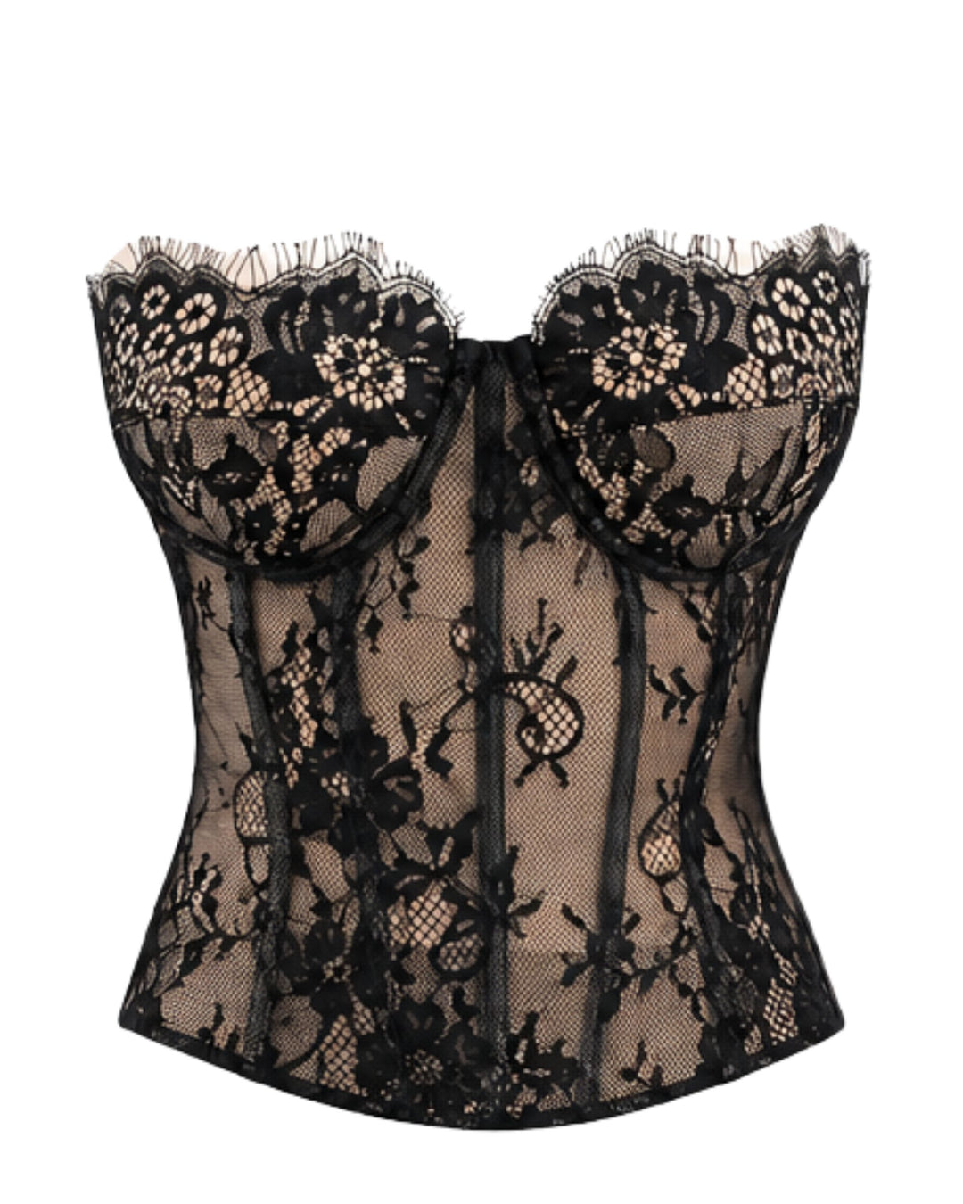 Midnight Lace Corset