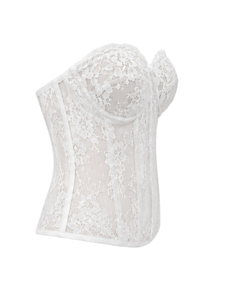 Étoile Lace Corset – Ivory White