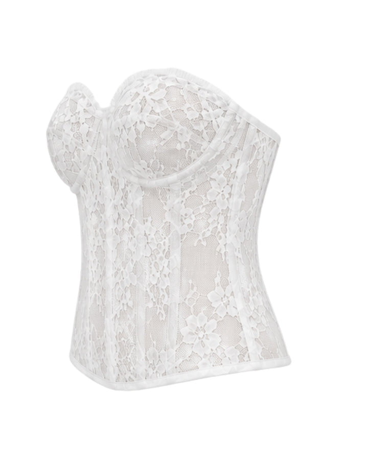 Étoile Lace Corset – Ivory White