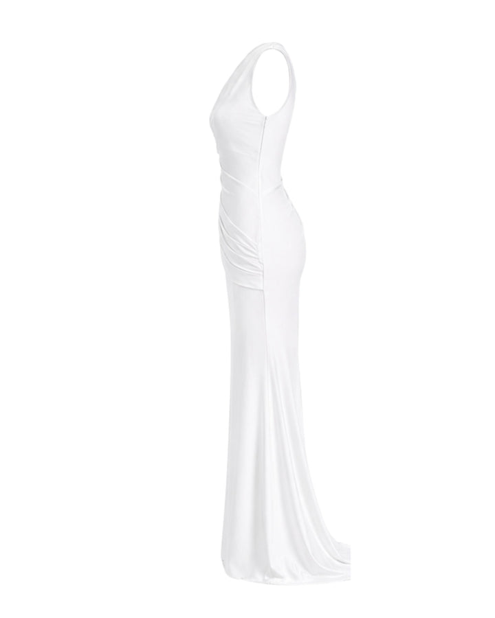 Isabella One-Shoulder in White