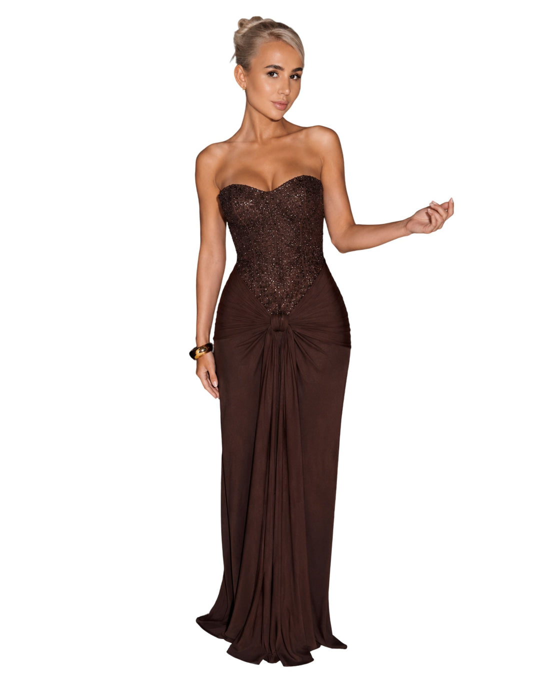 Amara Corset Maxi Dress