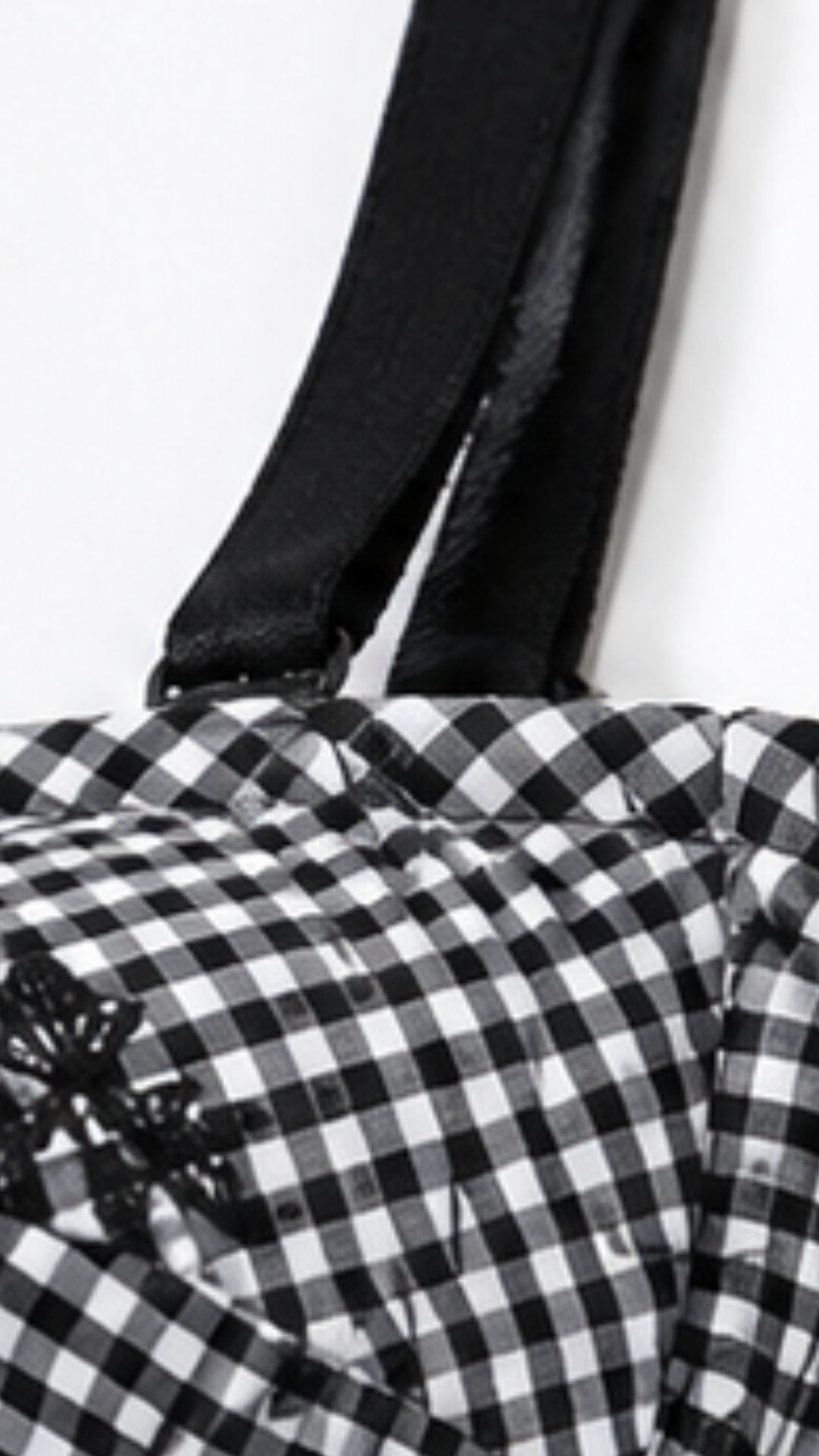 MONIQUE Gingham Corset Top