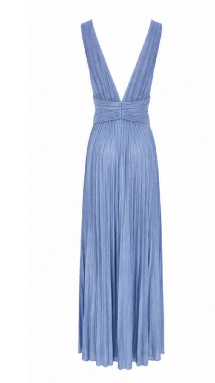 Celeste Pleated Maxi Dress