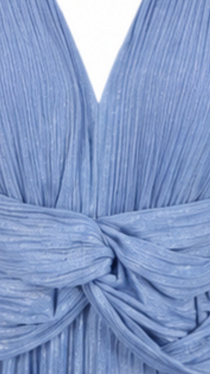 Celeste Pleated Maxi Dress