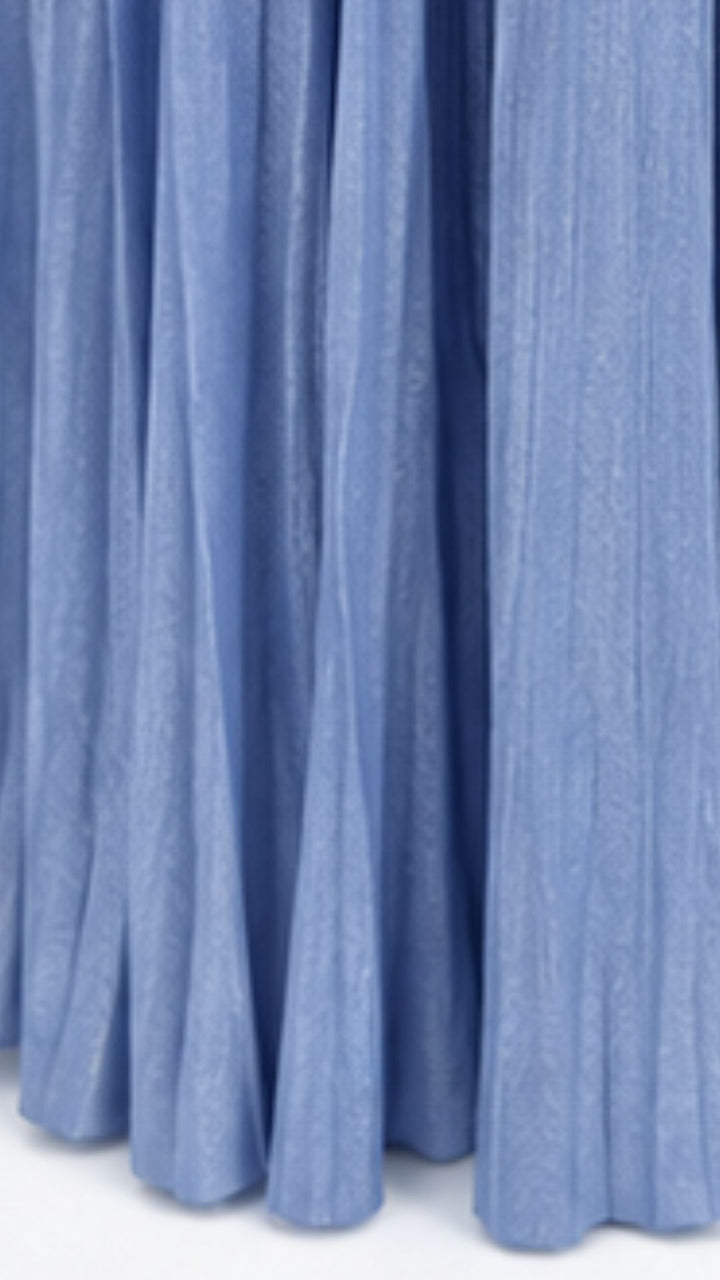 Celeste Pleated Maxi Dress