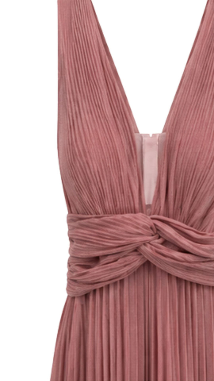 Rosalie Pleated Maxi Dress