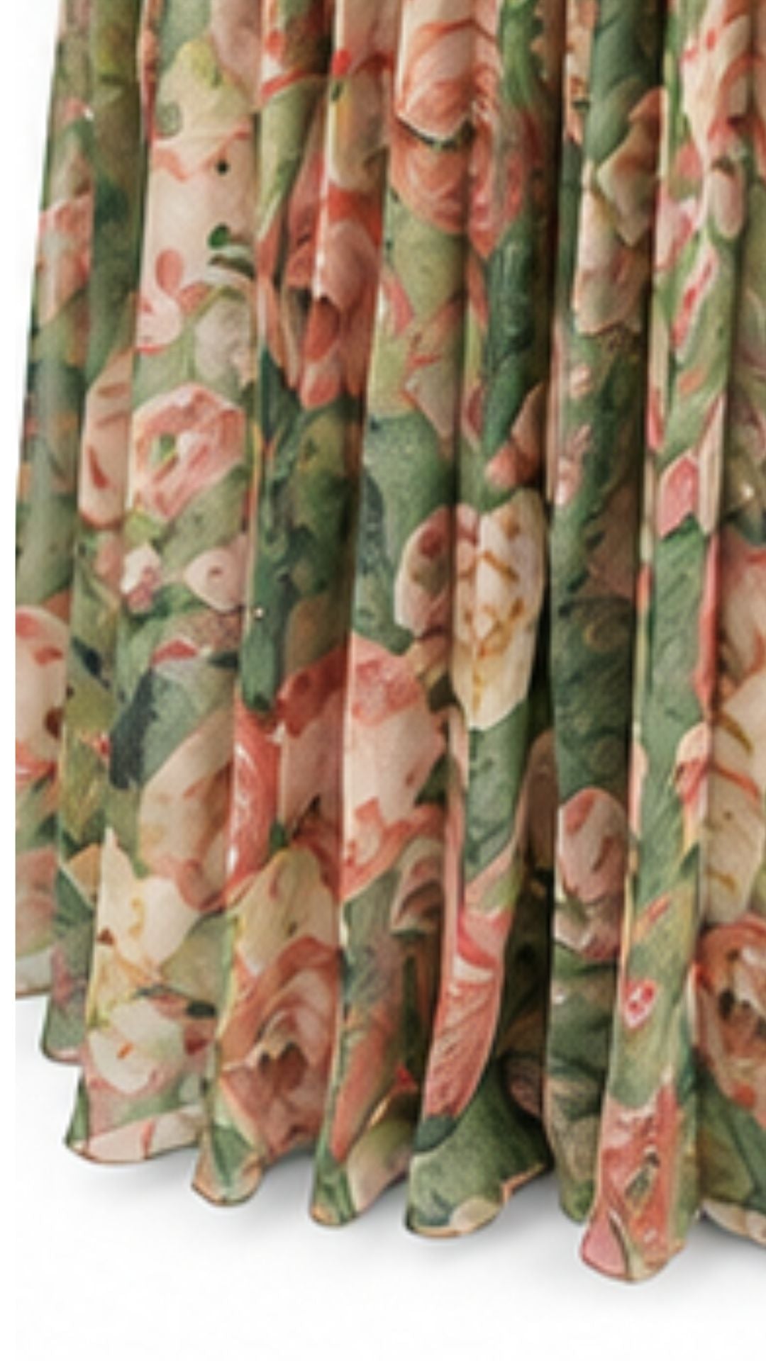 Flora Pleated Maxi Dress