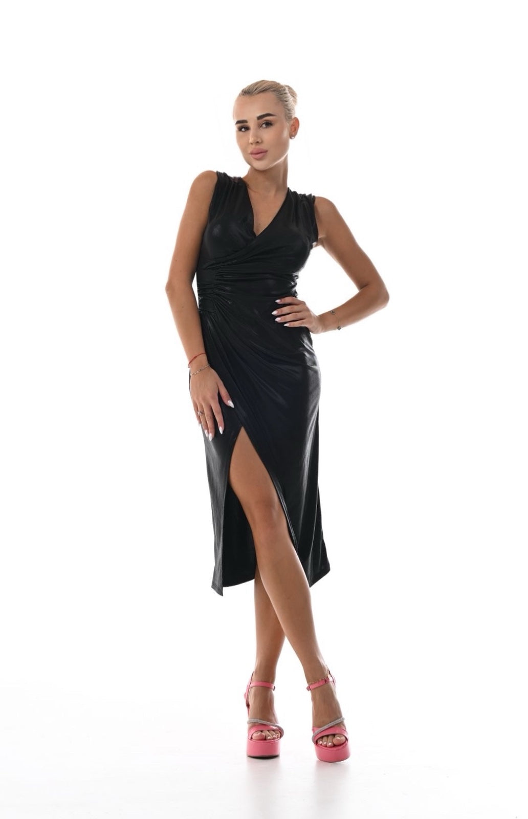 Kyomi dress IN BLACK